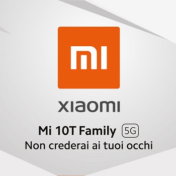 XIAOMI “Mi10T Family Launch” Milan September 2020